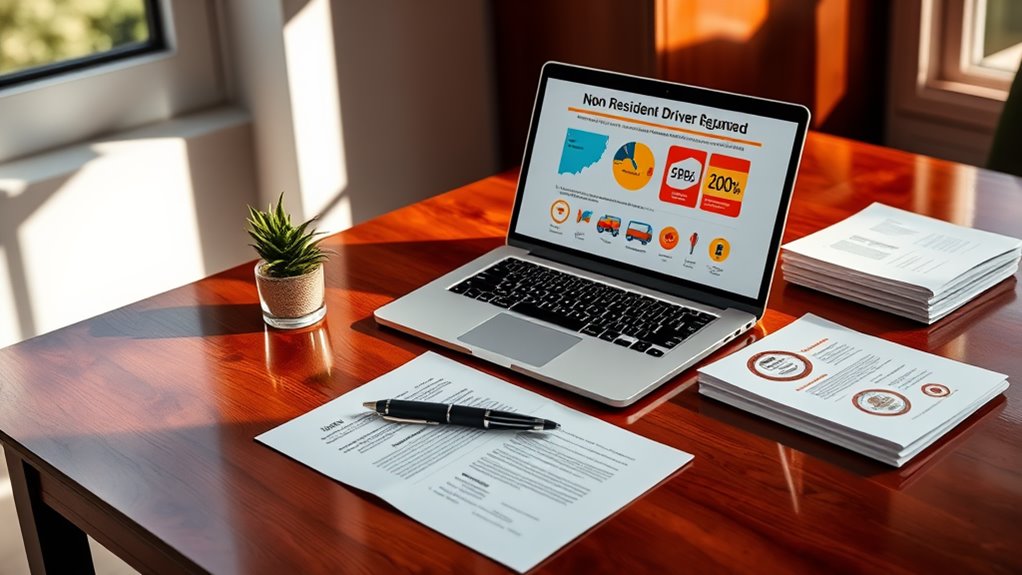 non resident driver bond guidelines